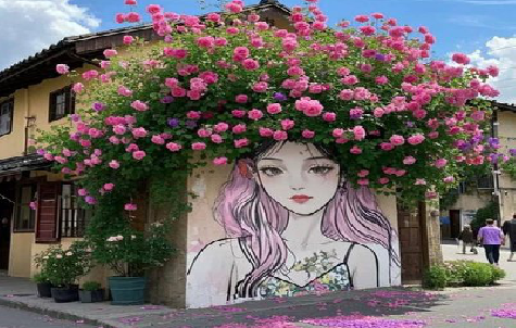  霍邱怎么设计网红打卡墙绘