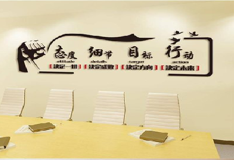  霍邱企业文化墙主要展示什么？