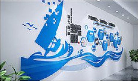  霍邱海浪主题文化墙如何设计？
