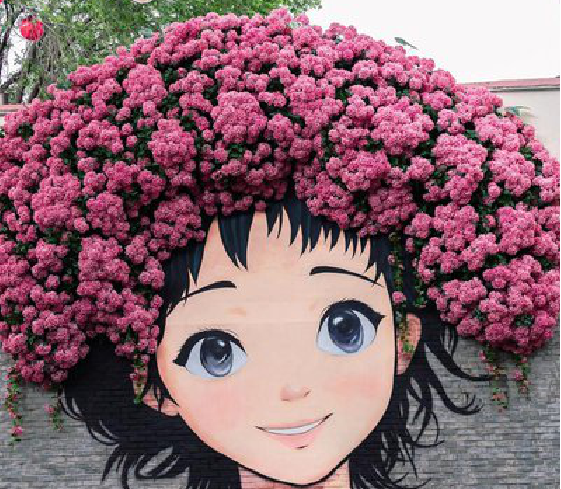  霍邱墙体彩绘-网红墙打卡