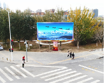  霍邱户外大屏广告投放要点。