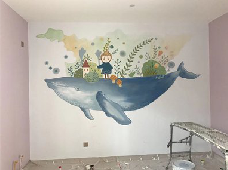  霍邱手绘墙的特点及优势。