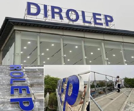  霍邱楼顶发光字安装的注意事项。